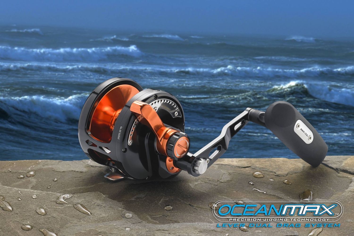 OceanMax Single Speed Lever Drag Jigging Reels OM11 - USA model