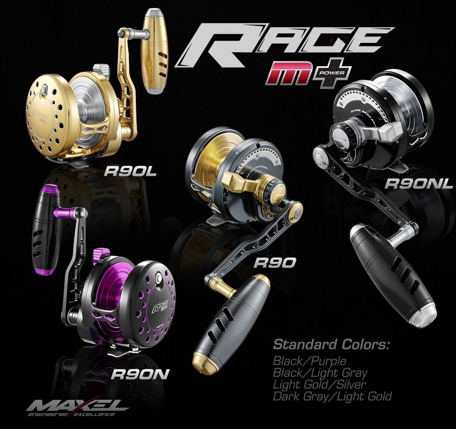 R90 Rage Series Reel Right Handed